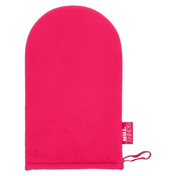 Pink Velvet Tanning Mitt